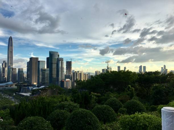 istock Sunset view on top of a hill 1034960524