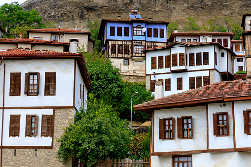 Traditional ottoman old houses in Safranbolu, Turkey