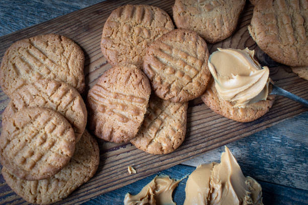 istock Homemade Peanut butter cookies 1034974874