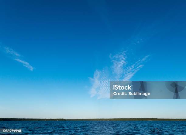 Lake Manitou Shoreline Landscape On Manitoulin Island Stock Photo - Download Image Now