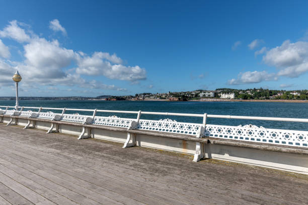 istock Seating on Princess Pier in Torquay, Devon 1034995918
