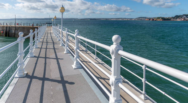 istock Raised walkway on Princess Pier in Torquay, Devon 1034999416