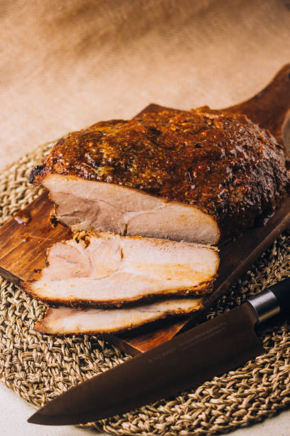 istock Piece of Christmas Pernil, roast pork 1035006752