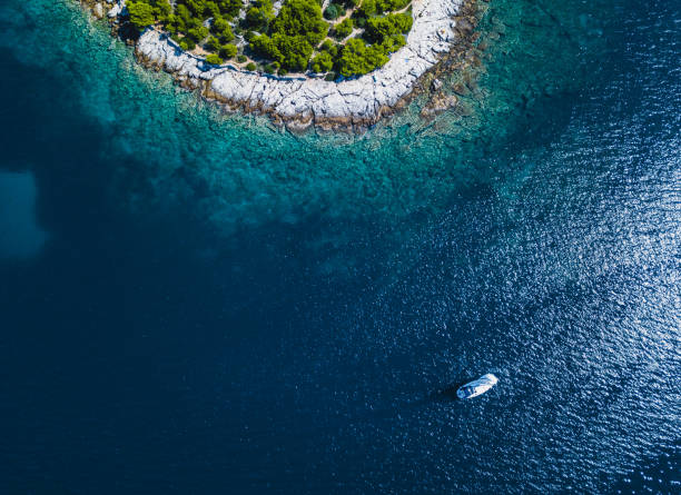 istock Aerial view of the sea 1035016802