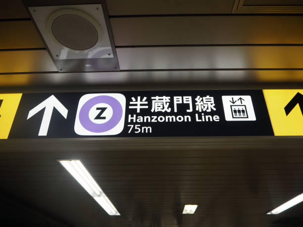istock Tokyo subway, traffic sign 1035024940