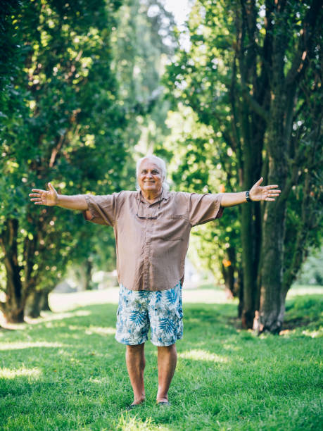 istock Senior workout in public park 1035031116