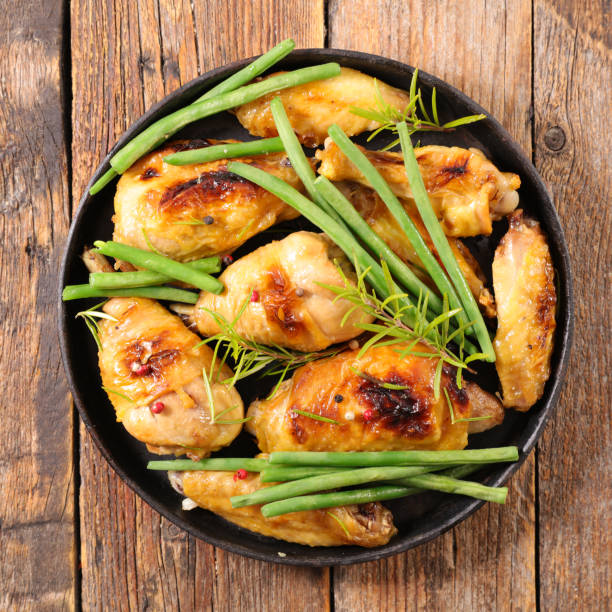 istock chicken and green bean 1035038168