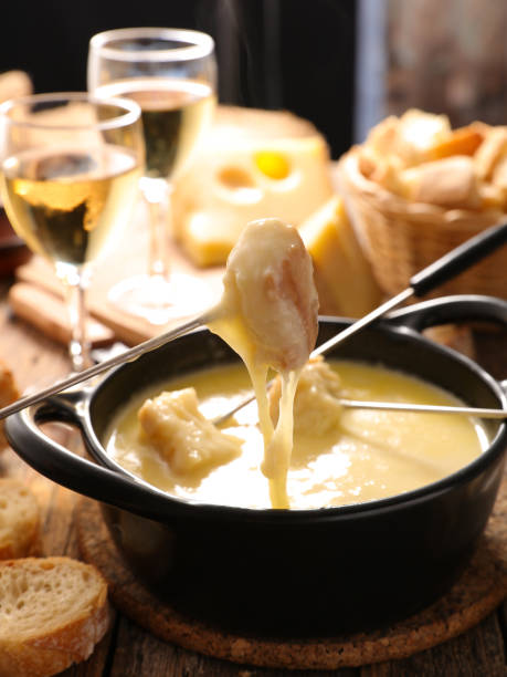 istock cheese fondue with wine and bread 1035038386