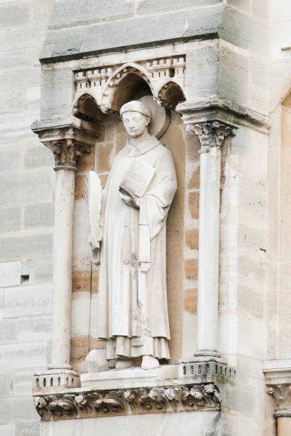 istock Architectural details of Cathedral Notre Dame de Paris 1035038894