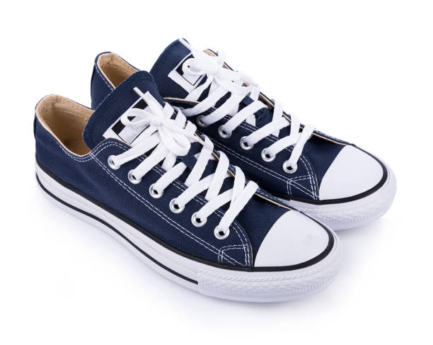 istock Classic sneakers isolated on white background 1035043260