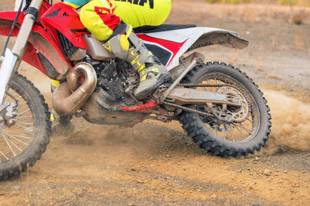 istock Amazing Motocross rider 1035044524