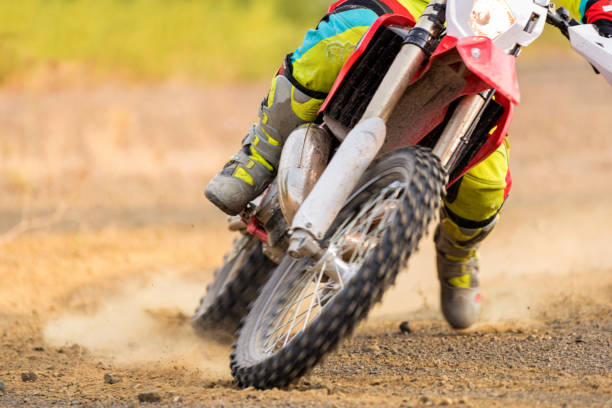 istock Amazing Motocross rider 1035044656
