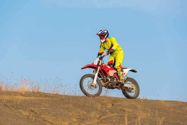 istock Amazing Motocross rider 1035045324