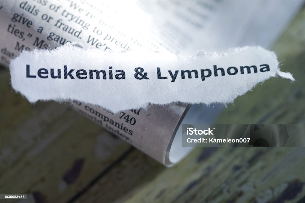 Leukemia close up shot of leukemia Chronic Granulocytic Leukemia Stock Photo