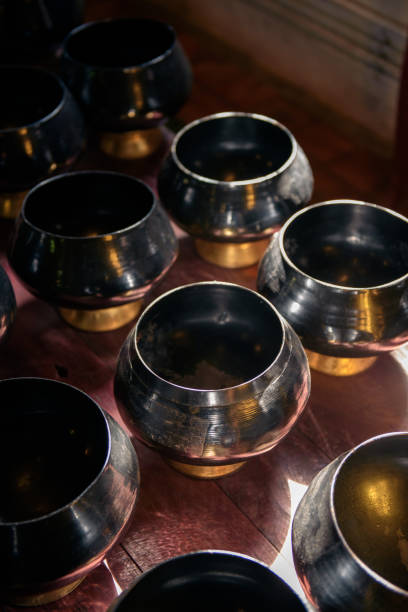 istock Group of bronze bowl 1035059286