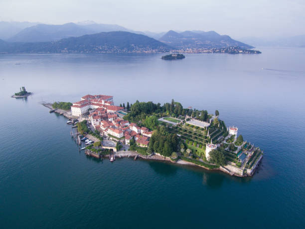 istock Morning light touching the famous Isola San Giulio and Bella 1035072864