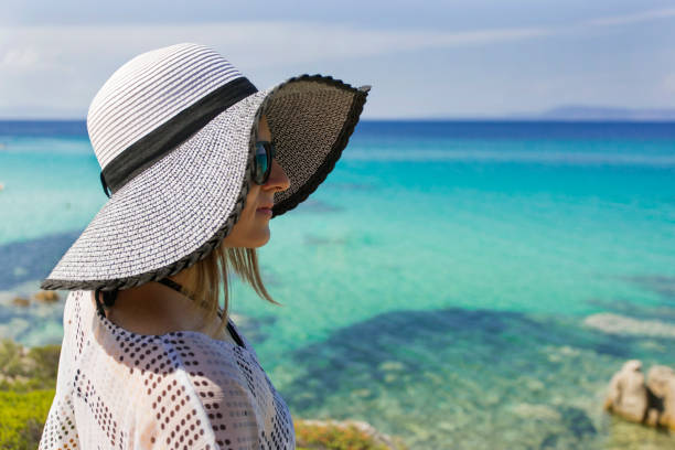 istock Young woman enjoys the view 1035080990