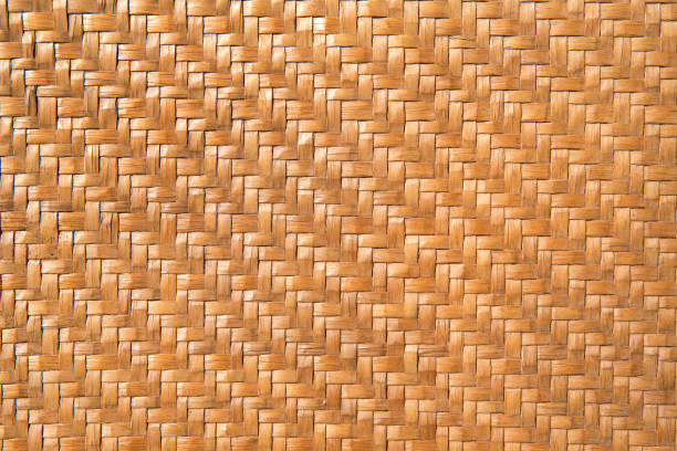 istock traditional thai style rattan pattern made from bamboo handcraft weave texture wicker surface for furniture material 1035081004