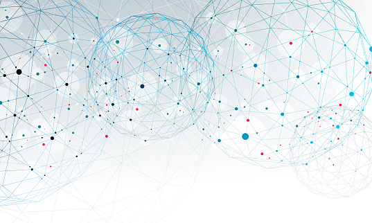 Network Strategy Background Network Background Stock Illustration - Download Image Now - Artificial ...