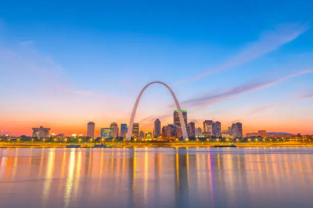 Photo of St. Louis, Missouri, USA Skyline