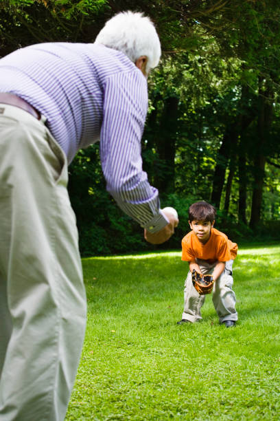 140+ Old Man Playing Baseball Stock Photos, Pictures & Royalty-Free
