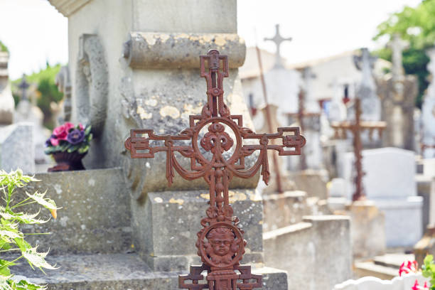 istock Old cemetery in Europe 1035101270