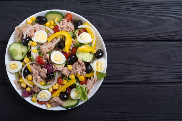 istock Tuna salad with vegetables 1035101440