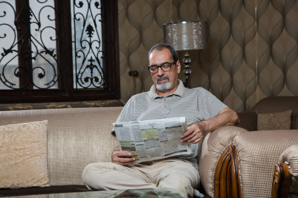 Sofa, Newspaper, Living Room, Home Interior, House