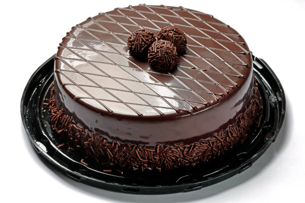 istock Chocolate cake with bonbon 1035114362
