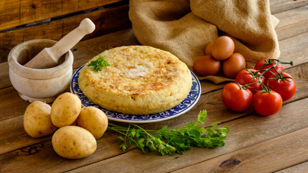 istock still life with spike typical Spanish potato omelette 1035131314