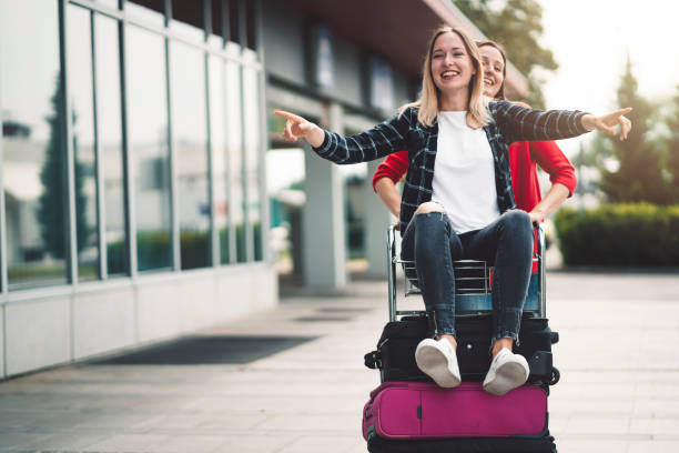 istock Push the cart and have fun 1035141312