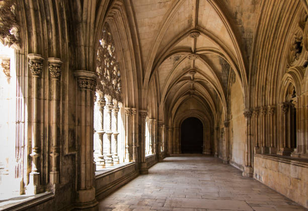 istock Architectural details of Batalha monastery in Batalha 1035180828
