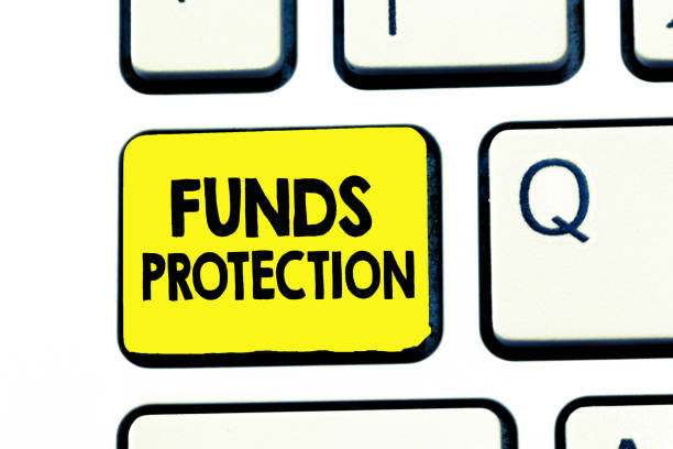 istock Text sign showing Funds Protection. Conceptual photo promises return portion initial investment to investor. 1035188200