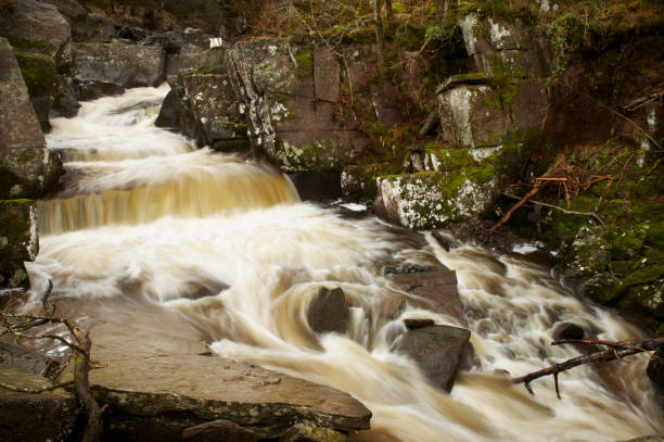 istock WATER RUSHING OVER BRACKLINN FALLS, STIRLING, SCOTLAND 1035188298
