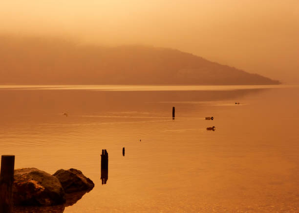 istock LOCH LOMOND AT TWILIGHT, STIRLING, SCOTLAND 1035188588