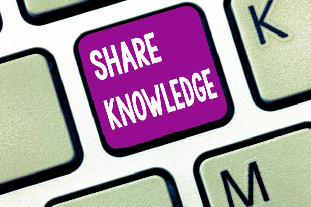 istock Text sign showing Share Knowledge. Conceptual photo teaching others what I learnt before Giving lectures 1035188956