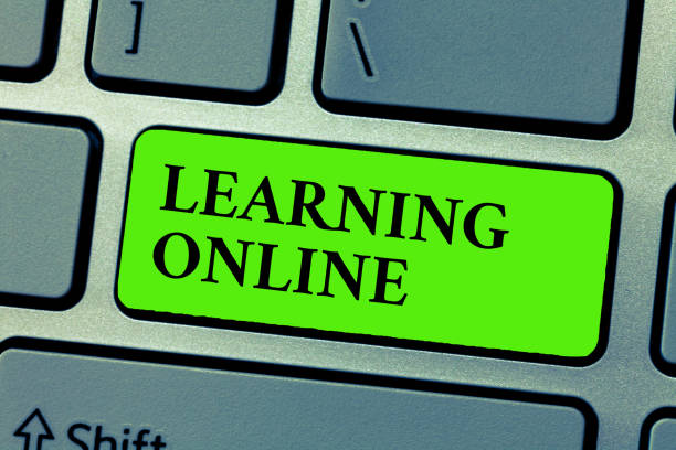 istock Conceptual hand writing showing Learning Online. Business photo text Learn something new with the help of internet and technology 1035189208