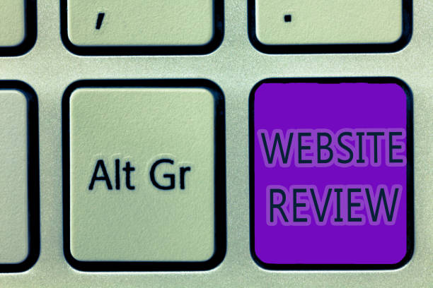 istock Handwriting text writing Website Review. Concept meaning Reviews that can be posted about businesses and services 1035197452