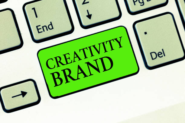 istock Handwriting text writing Creativity Brand. Concept meaning design name or feature that distinguishes organization 1035197780