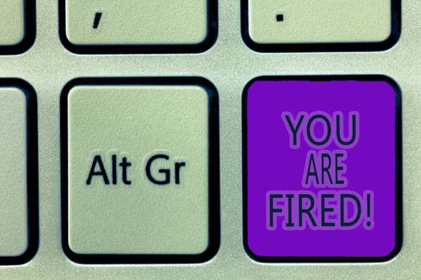 istock Handwriting text writing You Are Fired. Concept meaning Getting out from the job and become jobless not end the career 1035198174