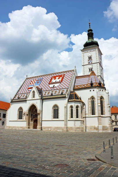 istock Church of St. Mark, Zagreb 1035205202