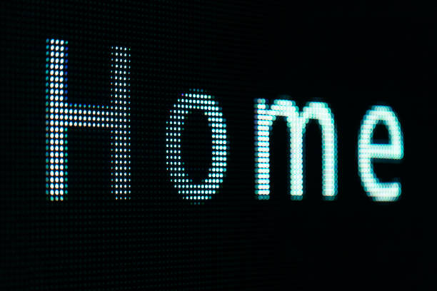 istock the home letter in the billboard led display panel 1035221958