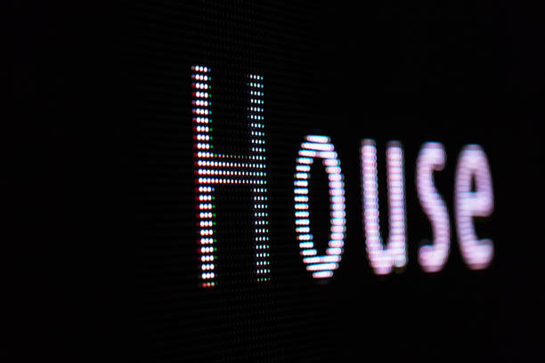 istock the house letter in the billboard led display panel 1035222082