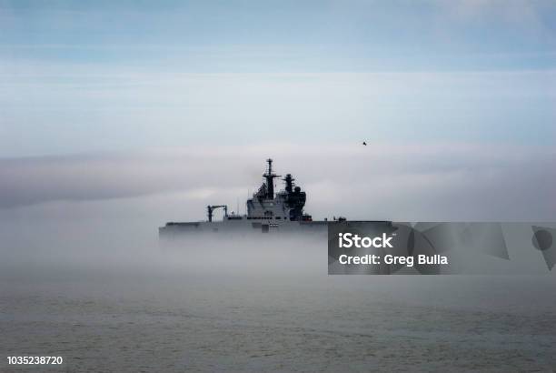 Early Morning Ghost Ship Stock Photo - Download Image Now - Ghost Ship, Virginia Beach, Dawn