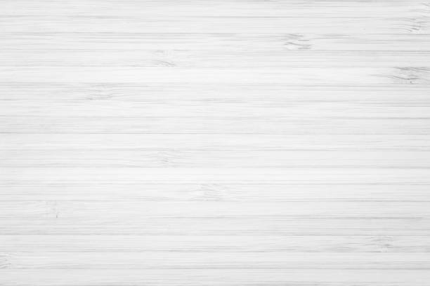 istock Bamboo wood laminated board detailed texture pattern background in white gray color 1035265094