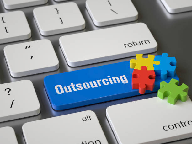 outsourcing stock photo