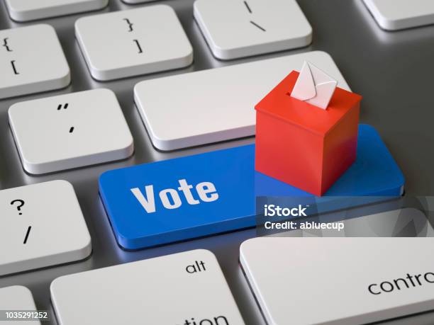 Vote Stock Photo - Download Image Now - Voting, Internet, Election