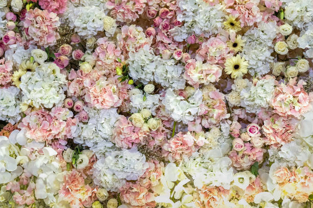 istock Beautiful flowers background for wedding scene Decoration 1035315144