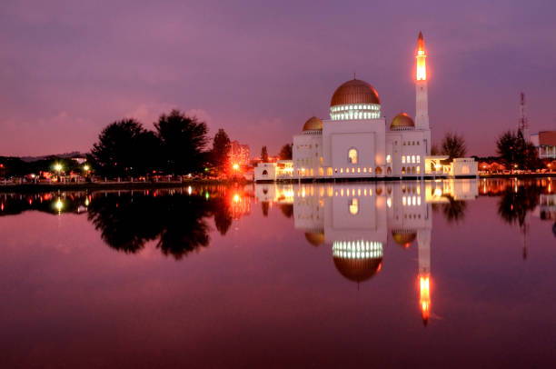 istock mosque during a beautiful sunset in malaysia 1035315438