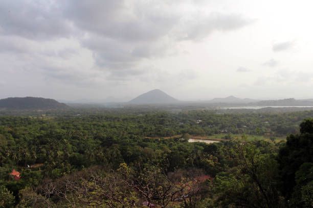 istock the hills or mountain range on the way to Dambulla Cave. 1035326200